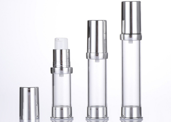 bouteille privée d'air cosmétique 33mm de luxe Dia With Spray Dispenser Pump du sérum 15ml
