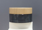 conteneurs vides de beurre de corps de pot cosmétique en verre en bambou de 50ml 100ml avec la boîte de papier